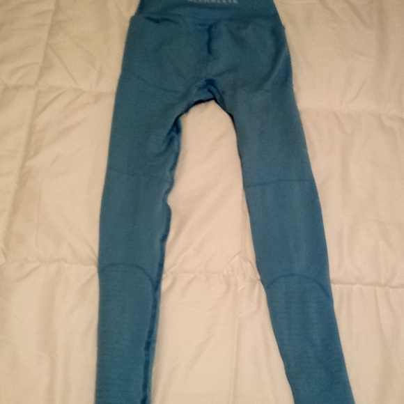 Alphalete OG Revival Legging, Light Blue, High Wasted, XXS - Picture 5 of 14